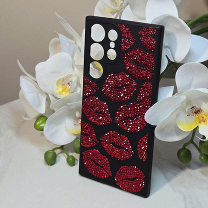 Red Desire Rhinestone Case (#RS-074)