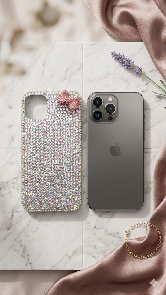 Pink Bow Glam Case (#RS-091)