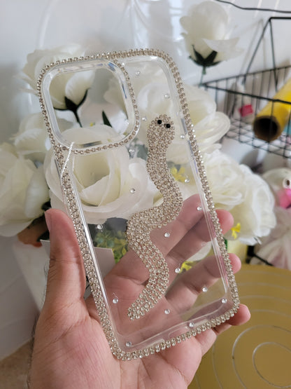 Snake Luxe Rhine Stone Case (#RS-076)
