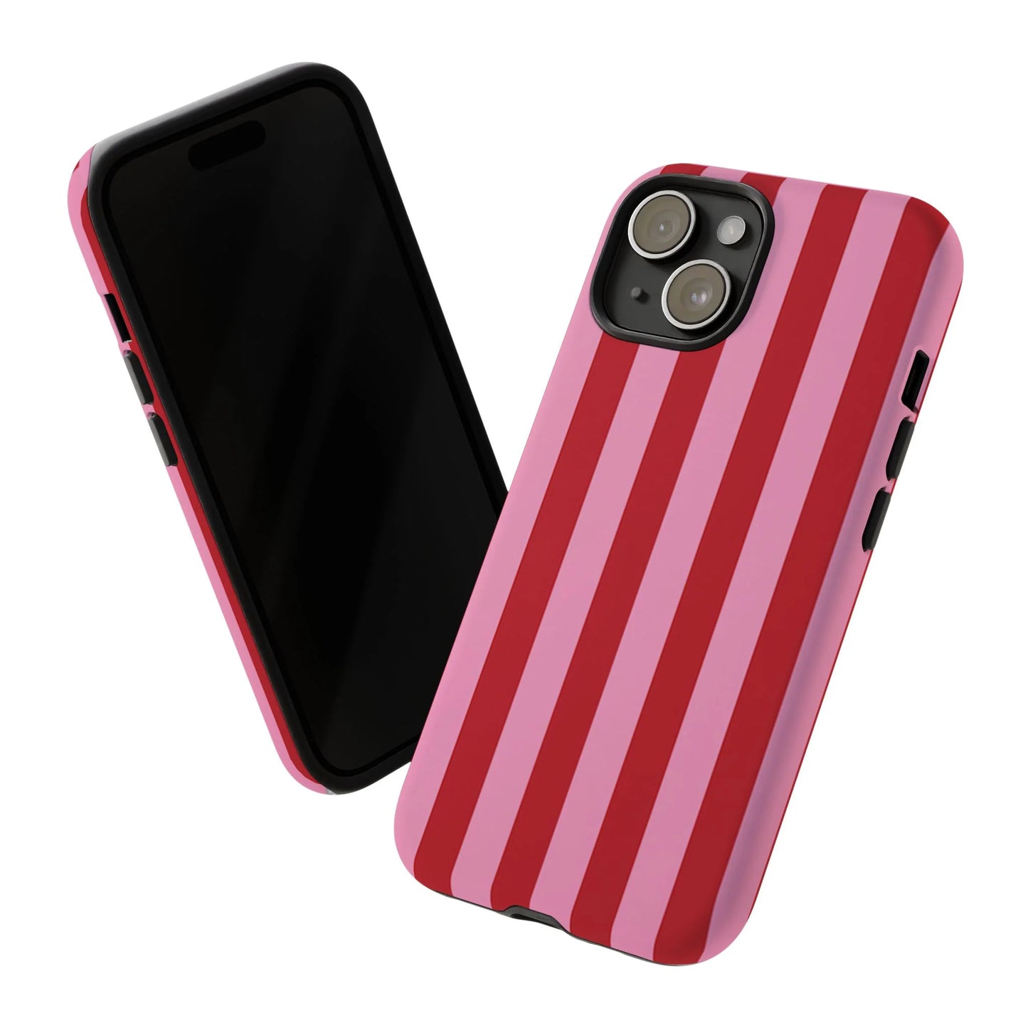 Rose Stripes Premium Tough Shining Phone Case