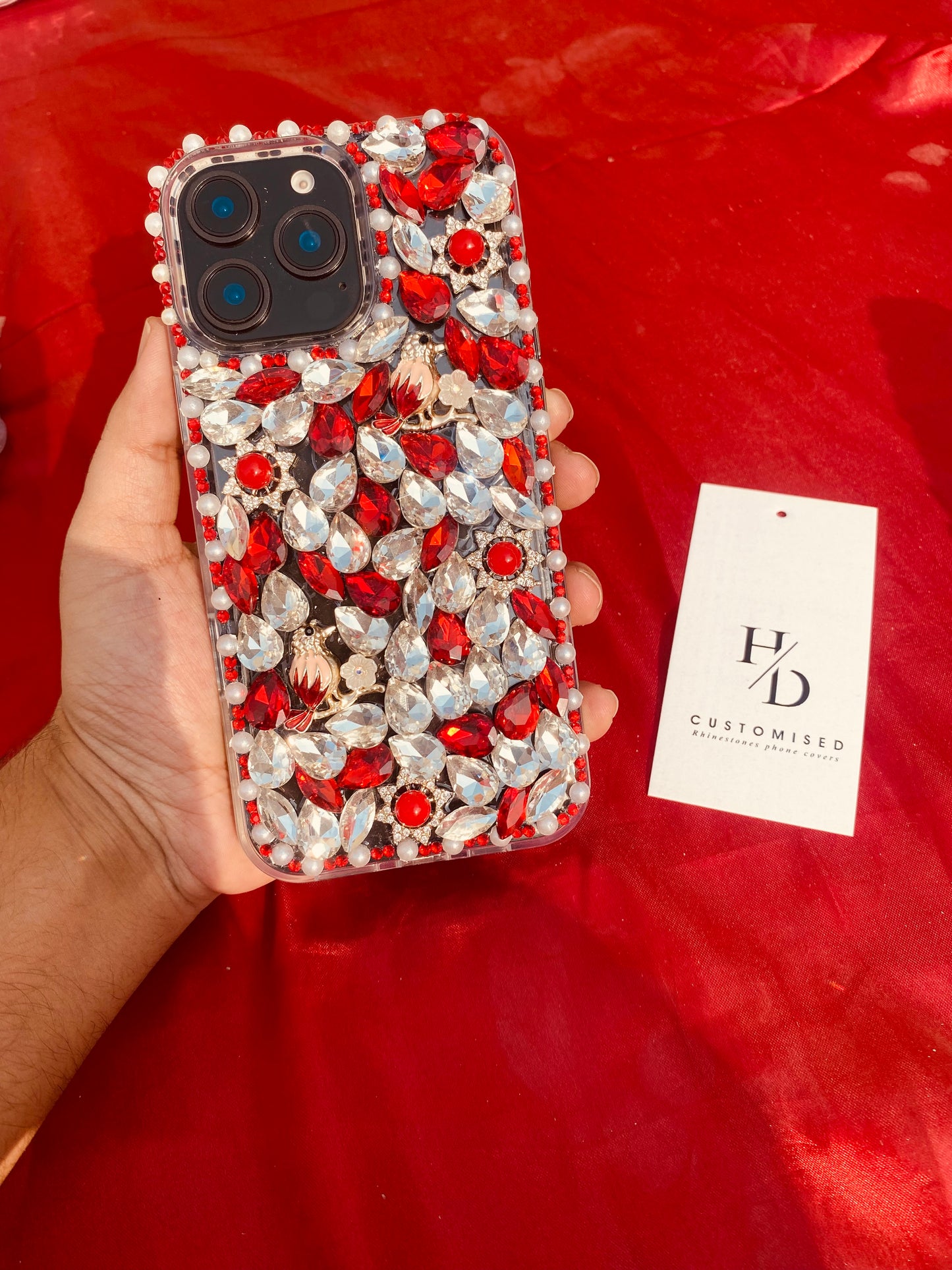Red Bird Glam Case (#RS-059)