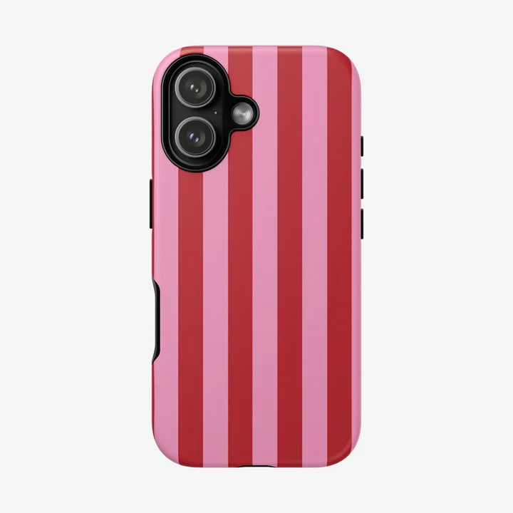 Rose Stripes Premium Tough Shining Phone Case