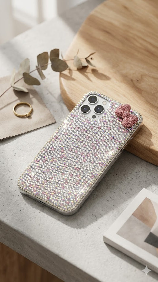 Pink Bow Glam Case (#RS-091)