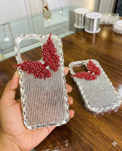 Glitter Glow Butterfly Case (#RS-006)