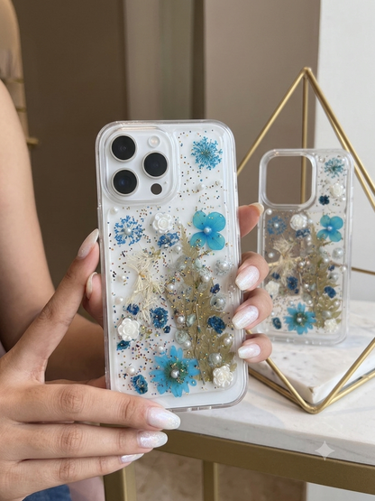 Ocean Blue Resin Case  (RS-107)