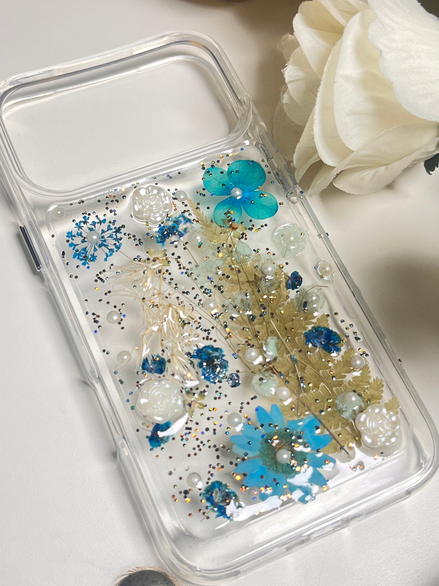 Ocean Blue Resin Case  (RS-107)