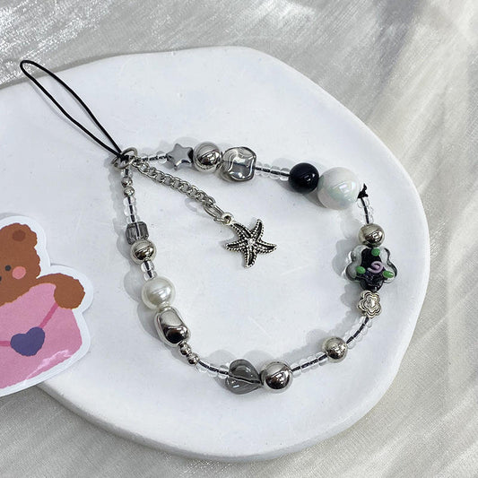 Black Star Phone Charm