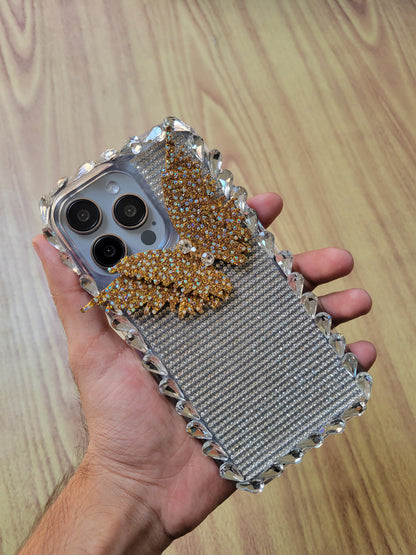 Glitter Glow Butterfly Case (#RS-006)