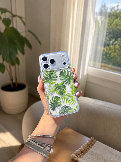 Green leaf Acrylic Case