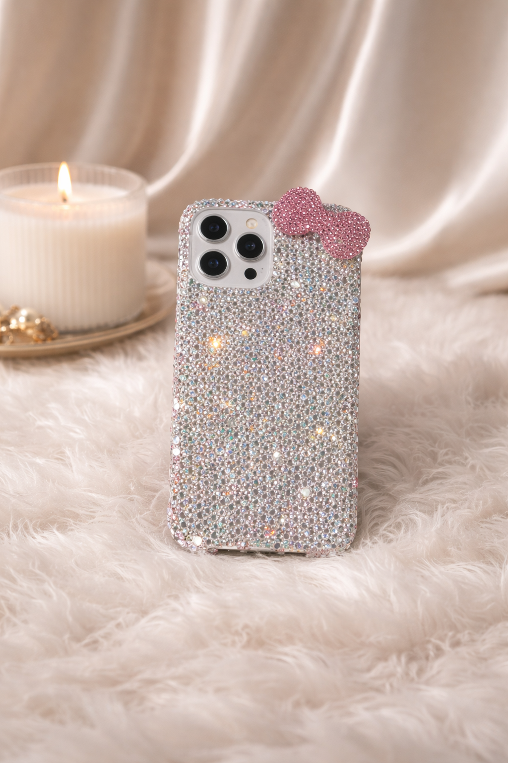 Pink Bow Glam Case (#RS-091)