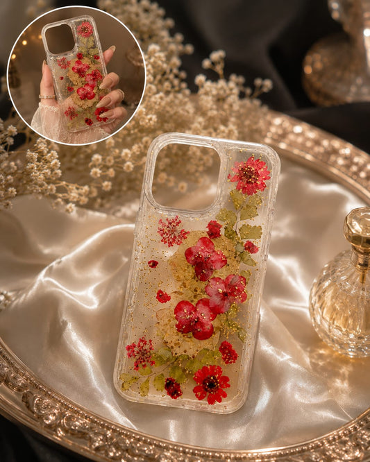 Artistic Red Resin Art Case         (RS-100)